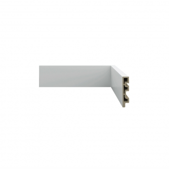 Rodapé Ecovale SuperWPC R2.MOD.BRANCO — 1,5 x 7 cm
