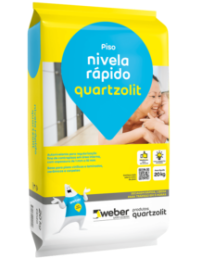 Nivela Rápido Quartzolit — Argamassa Autonivelante